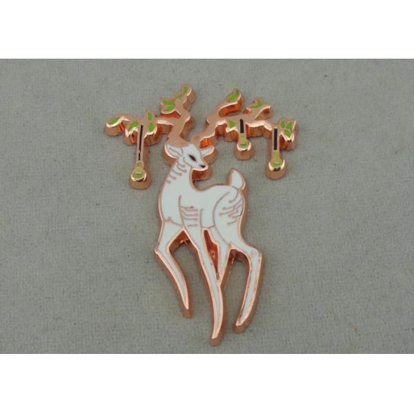Buy Souvenir Synthetic Enamel Badges Copper Plating Mat - Nickel OEM ODM at wholesale prices