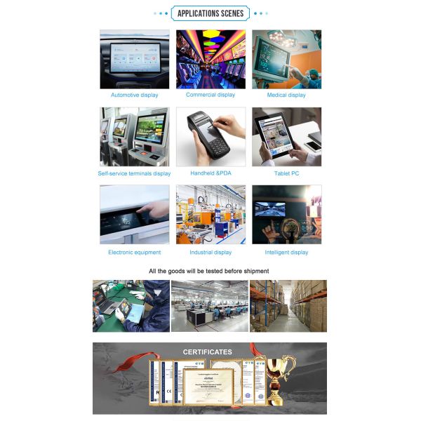 T-51963GD035J-MLW-AJN 3.5 Inch 240*320 TN WLED CMOS Liquid Crystal Display Tft Lcd Screen Tft Lcd Module