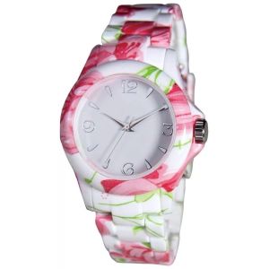 Silicone watch, silicone material, fashion design, japanese movement, 3atm water