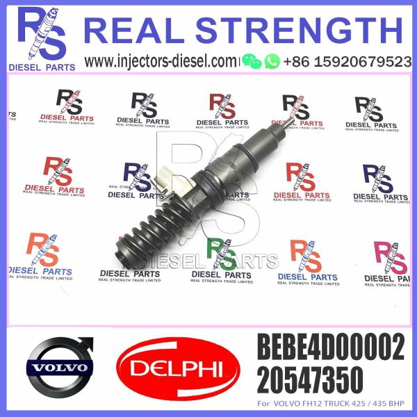 High Quality Diesel Fuel Injector 20547350 20497849 BEBE4D00002 For V-O-L-V FH12 TRUCK 425 / 435 BHP