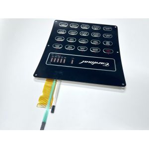 Full Printing Low Profile Switch With Milky LED Window Display