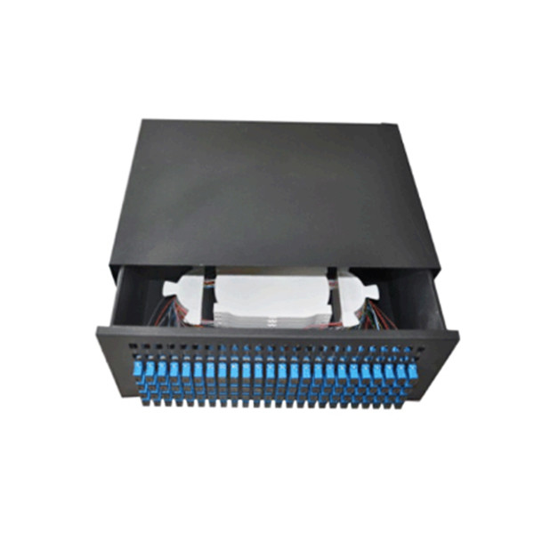 Buy 96 Cores Fiber Optic Distribution Panel With FC / SC / S / 2LC Adapters at wholesale prices
