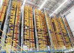 SS440 Material Automated Warehouse Racking Systems Customized Printing