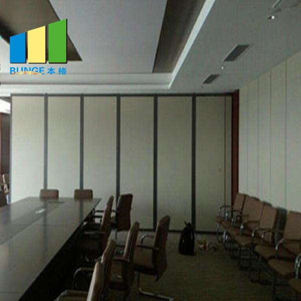 Acoustic Hanging Soundproof Sliding Partition Walls For Conference Room