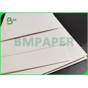 Uncoated Natural White Beer Mat Board 1.2MM 1.4MM Lightweight 700 x 1000mm