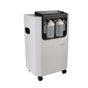 Electric Dual Flow Plastic Oxygen Concentrator 10 Lts White