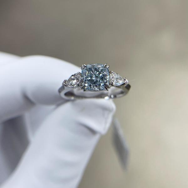 Buy 1.55ct Lab Created Engagement Rings Cvd Diamond at wholesale prices