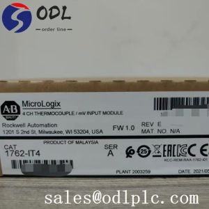 Allen Bradley 1762-IT4 MicroLogix 1200 RTD/TC Input Module