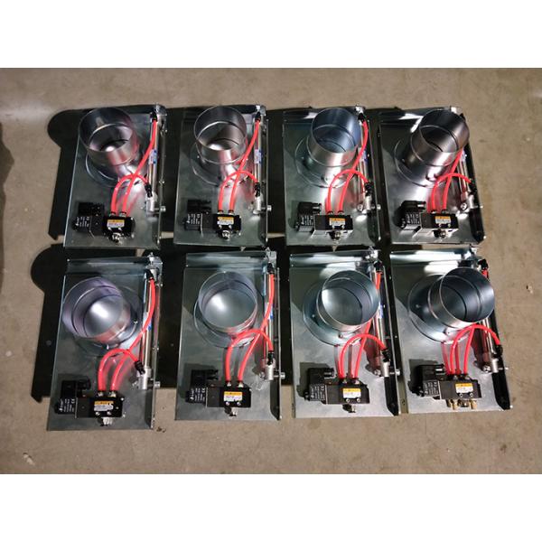 Buy 200mm Ss304 Fume Extraction System Pneumatic Sliding Damper at wholesale prices