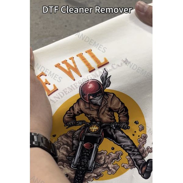 Printing Type Transfer Printing DTF Cleaning Liquid Pattern Remover For LOGO Removal