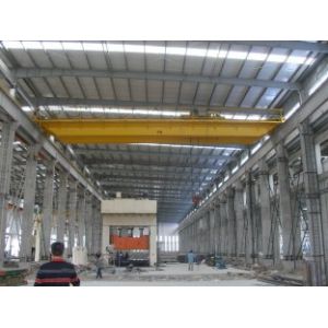 QD20t-22m Double Girder Overhead Cranes Travelling with Sturdy Cylindrical