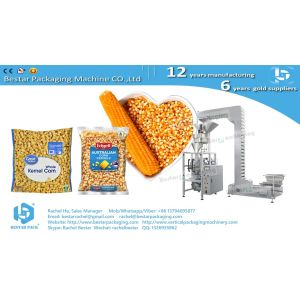 how to pack soybean with Bestar vertical packing machine BSTV-550BZ
