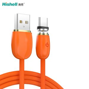 Antiwear Magnetic USB Fast Charging Cable Practical Length 1.2M