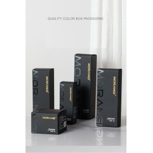 Personalized Perfume Essential Oil Packaging Boxes With Black Custom Design