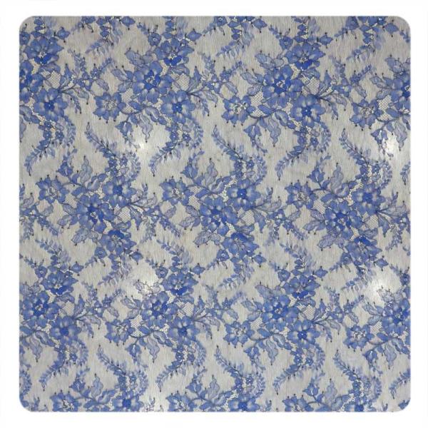 Coloured Elegant Chantilly Lace Wedding Dresses French Lace Fabric