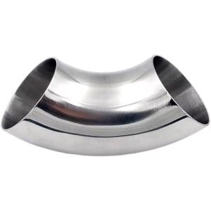 Sanitary Stainless Steel 304 316 90 Degree Welded Elbow Pipe Joint with ANSI