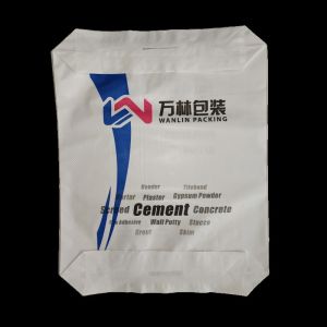LDPE Laminated Multi-color Printing PP Valve Bag with Custom Order Accept for Cement and Plaster