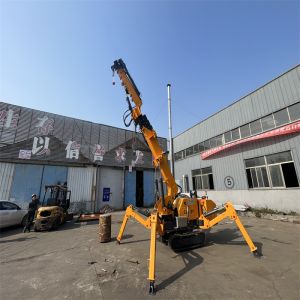 Electric And Diesel Power Spider Crawler Crane Customized 2500kg