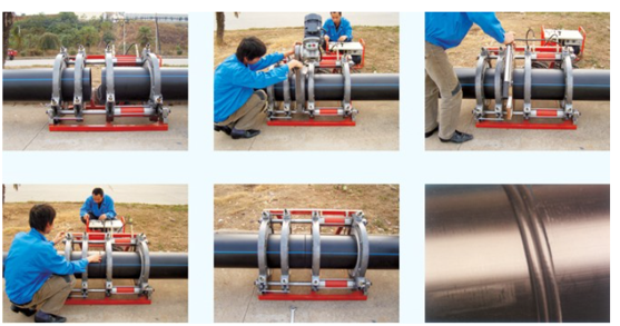 SHT315-SHY Competitive manufacture full hydraulic butt fusion welding machine butt fusion welding for Construction works