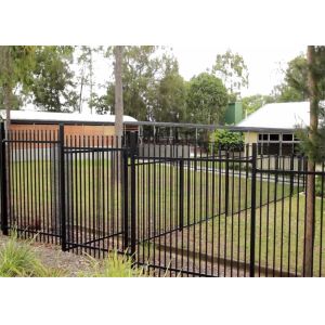 Ornamental Iron Steel Picket Security Fence