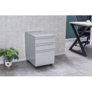 Metal Mobile Filing Storage Pedestal For Office