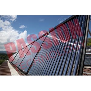 18 Tubes Copper Heat Pipe Solar Collector