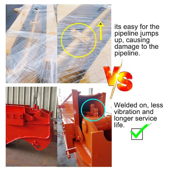 Durable Two-Section Telescopic Arm for Excavators - Maximum Reach and Versatility