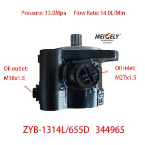 Stock 344965 Dongfeng Cummins Heavy Truck Power Steering Pumps