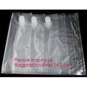 Custom Design Refillable 1.5L Beverage Packaging Empty Wine Bag In Box Dispenser