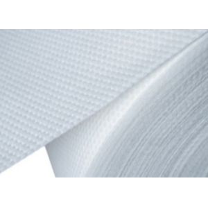 Eco Friendly Recyclable Spunlace Nonwoven Fabric Embossed For Wipes