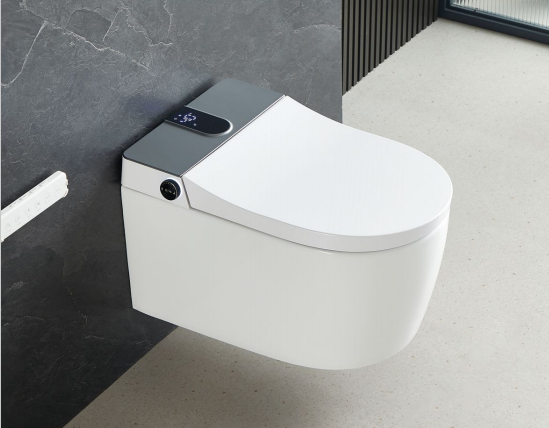 Buy 1100w Adapted Power Automated Smart Toilet with Soft Close Intelligent Toilet Seat Cover Delivering Sanitation Performance in Public Spaces at wholesale prices