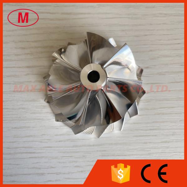 GT28 reverse 50.00/61.00mm 7+7 blades high performance turbocharger milling/aluminum 2618/billet compressor wheel