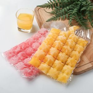 PE Material Structure Transparent Custom Disposable Ice Cube Plastic Packaging