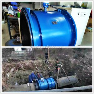 Electromagnetic Digital Display Sewage Pipeline Flowmeter with Precision