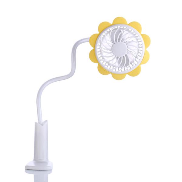 Buy Sunflower clip fan for bunk bed usb clip on mini usb fan at wholesale prices
