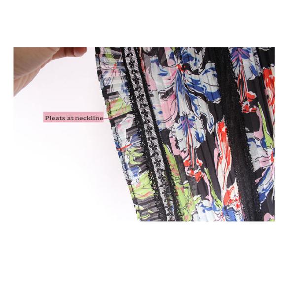 Screen Prints Polyester Women Chiffon Dresses