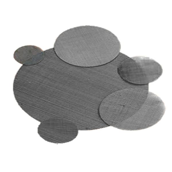 Round Shape Extruder Screen Mesh Stainless Steel Used In Melt Filtration Process