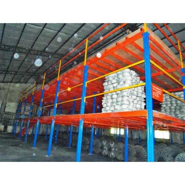 Heavy Duty Two Levels Industrial Mezzanine Systems For Logistics Center , 1000kg