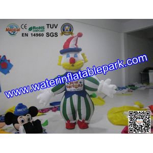Quality Oxford Fabric Advertising Inflatable Cartoon Characters Moving Vivid for sale