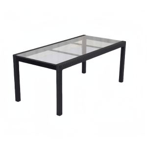 7 PCS Woven Dining Table Chairs Patio Conversation Leisure Rattan Sofa Set