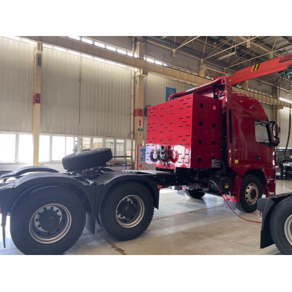 Tractor Trucks 6x4 Dayun Prime Mover CNG Cruising Range 800km Euro 3 Emission 400hp