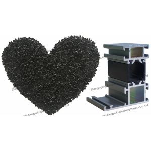 Plastics Extrusion Material Polyamide Nylon 66 Granules High Temperature