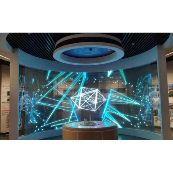 Buy 3840hz Transparent Glass Led Screen P3.9 P7.8 at wholesale prices