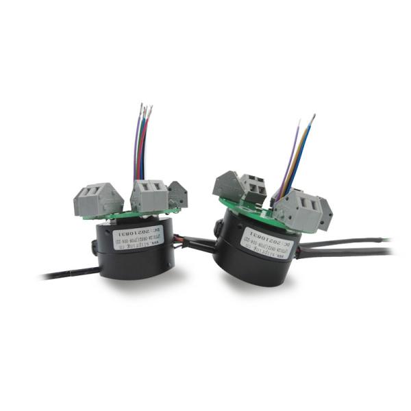 Buy 6 Circuits Through Hole Slip Ring Transmitting 2A Per Circuit at wholesale prices