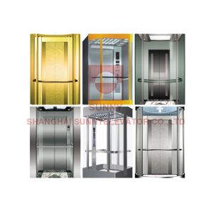 Observation Panoramic Machine Room Less Elevator Vvvf Control