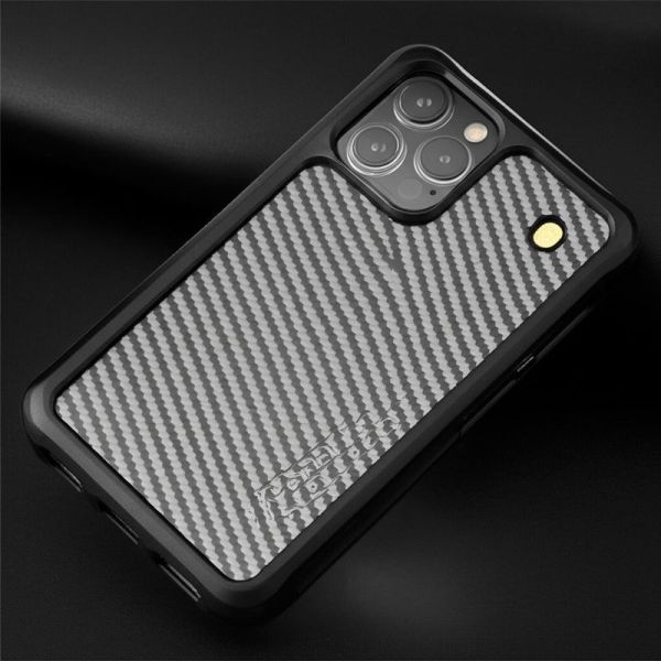 Water Resistance 30m Luxury Carbon Fiber Case Dustproof Stylish Protective