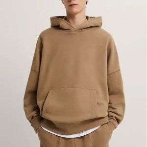 Men′s Blank Thick Terry Heavy Weight Oversized Fit Custom Print Logo Men′s