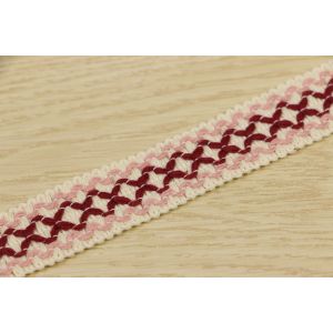 China 22mm Width Woven Tapes Bohemian Style GEO Webbing Breathable on sale