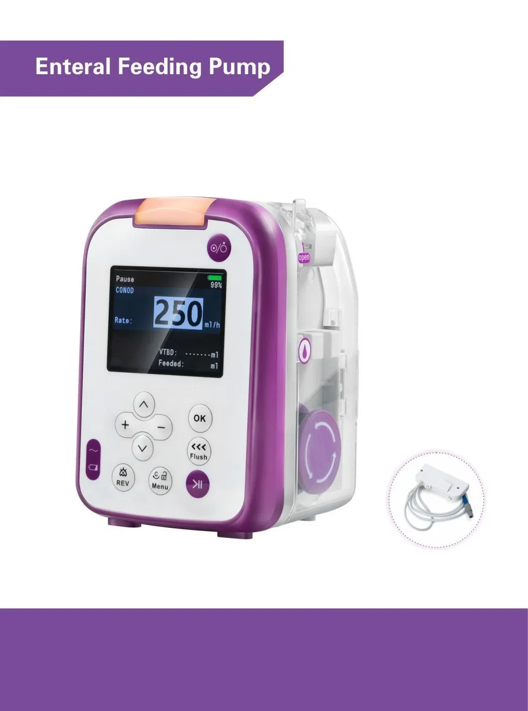 High Accuracy Portable Nutritional Enteral Feeding Pumps