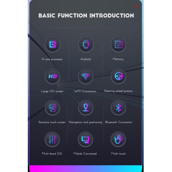 Vw Android Head Unit Car Dvd Player Stereo 7 Inch Universal Double Din Radio